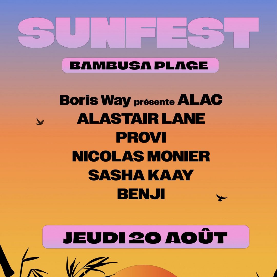 SUNFEST AFFICHE 2-3